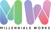밀레니얼웍스 MILLENNIALSWORKS Logo