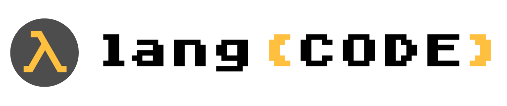 주식회사 랭코드 (Langcode Inc.) Logo