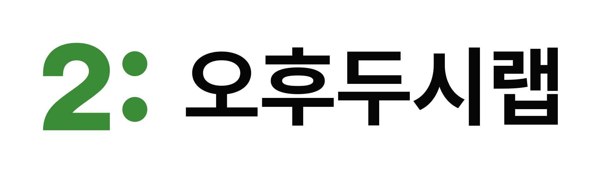 오후두시랩 Logo