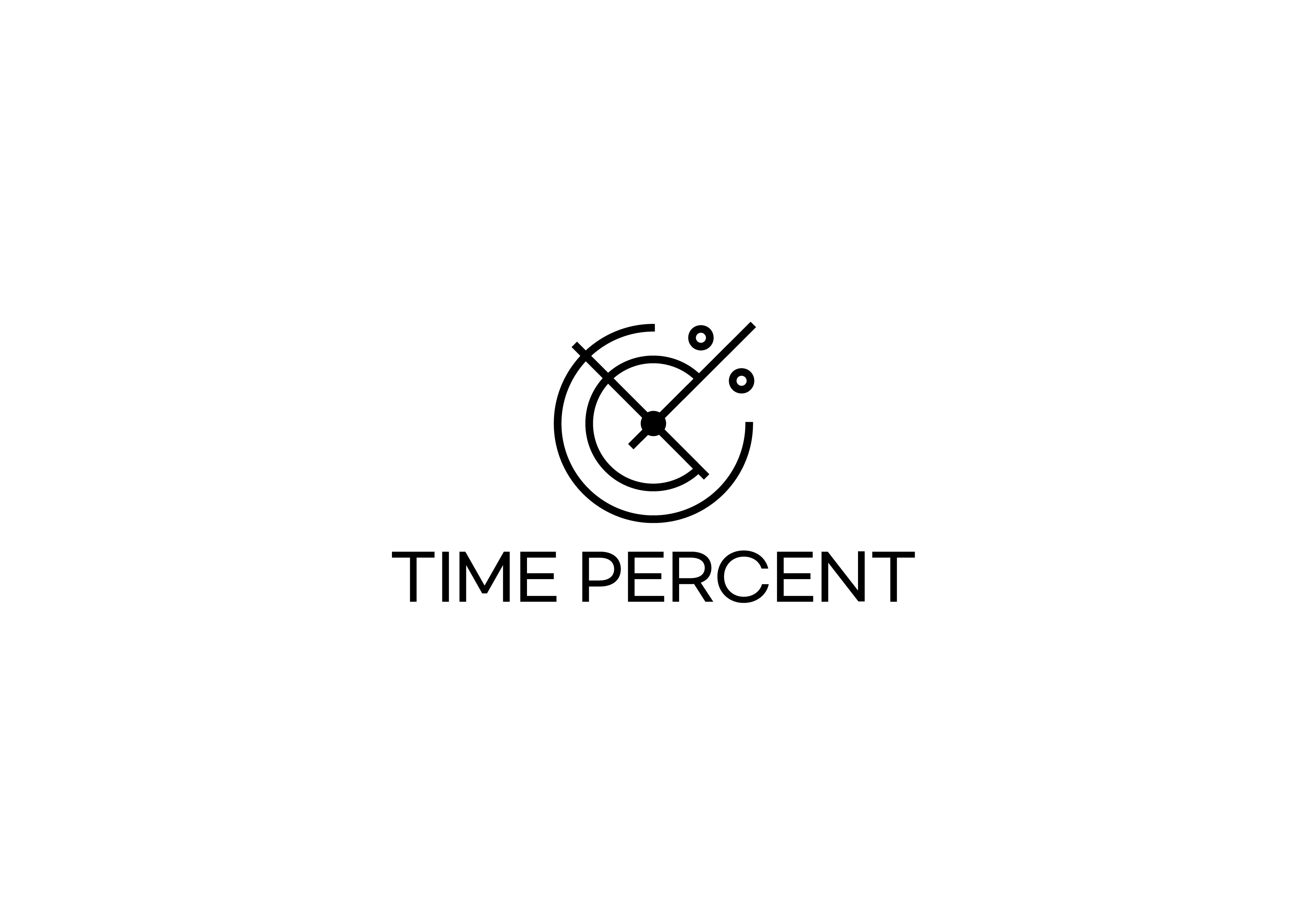 (주)타임퍼센트 Time Percent Co.,Ltd. Logo