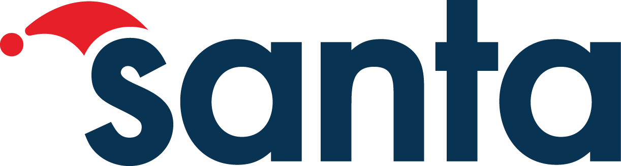 산타/ SANTA Logo